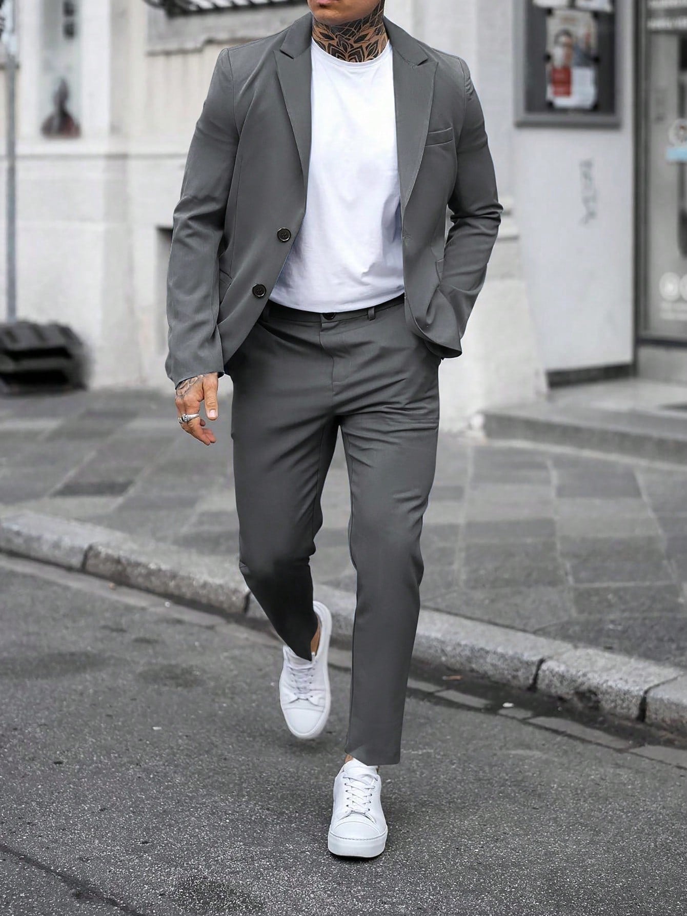 Sebastián | Ensemble veste et pantalon de costume décontracté