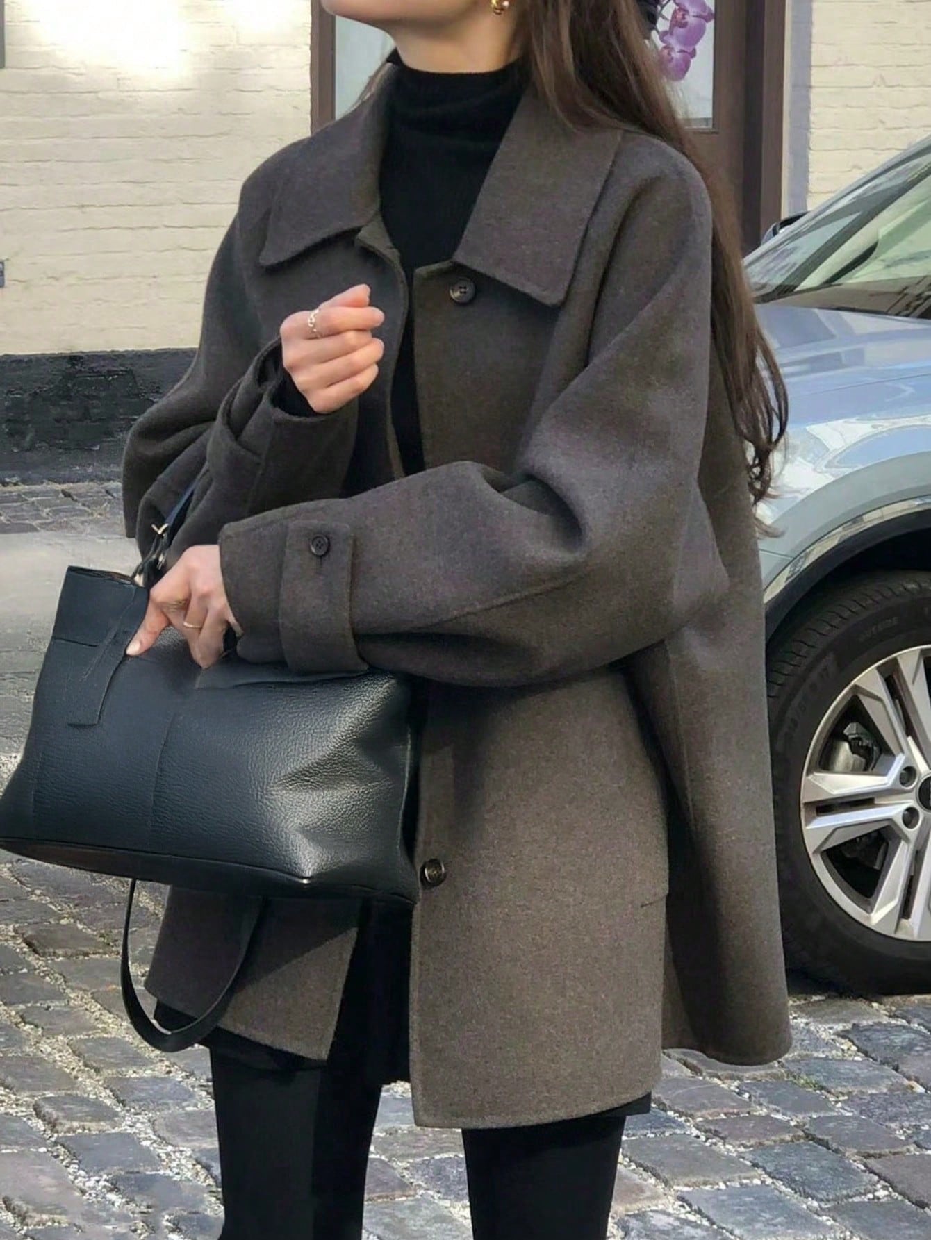 Elena | Manteau à col roulé