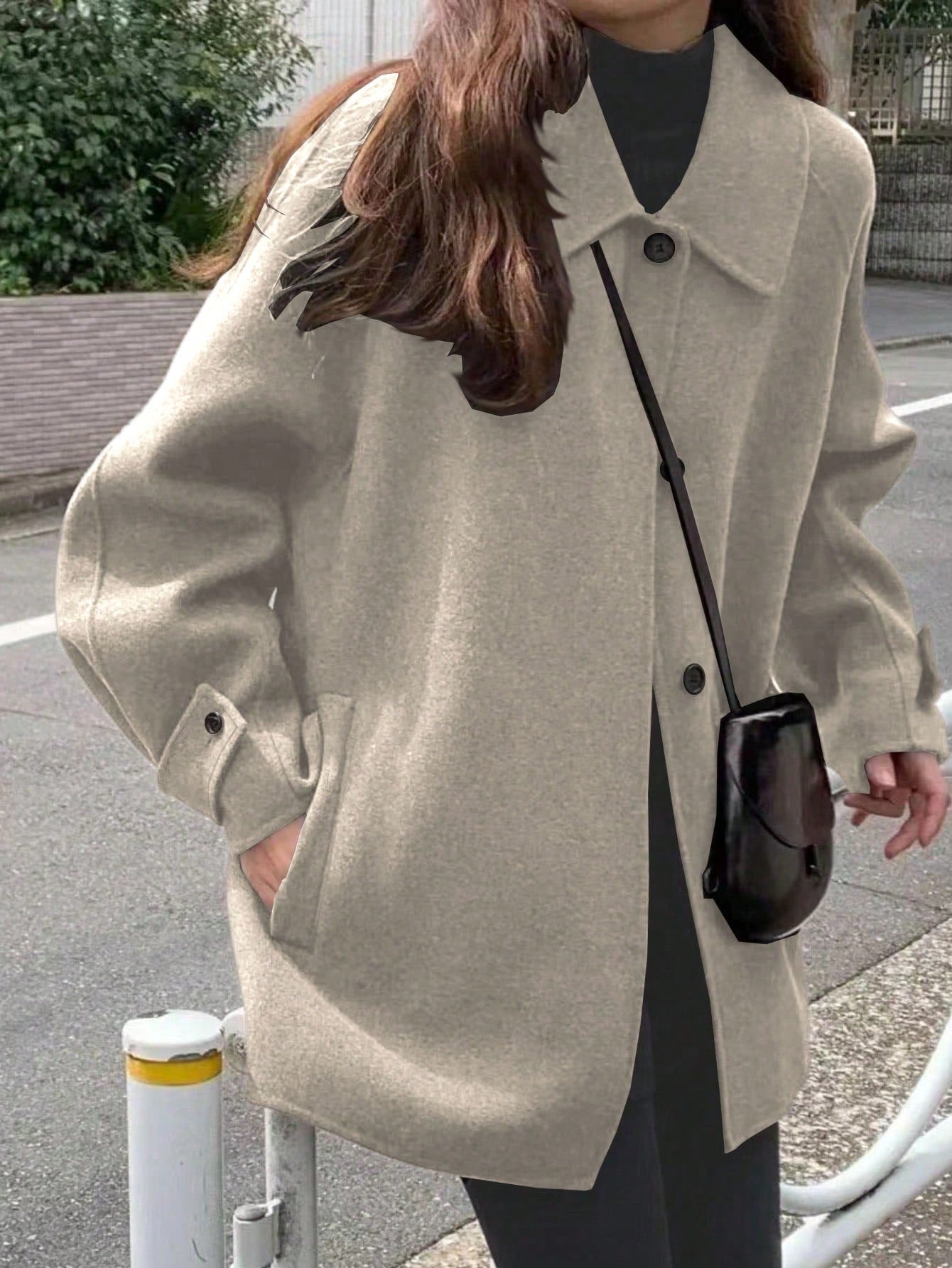 Elena | Manteau à col roulé