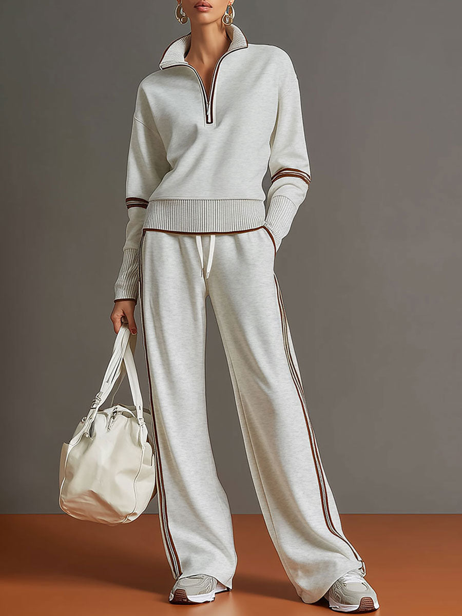 Marietta – blusa y pantalón con brede pijpen