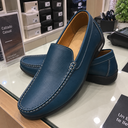 PELLE – Mocasines italianos de piel