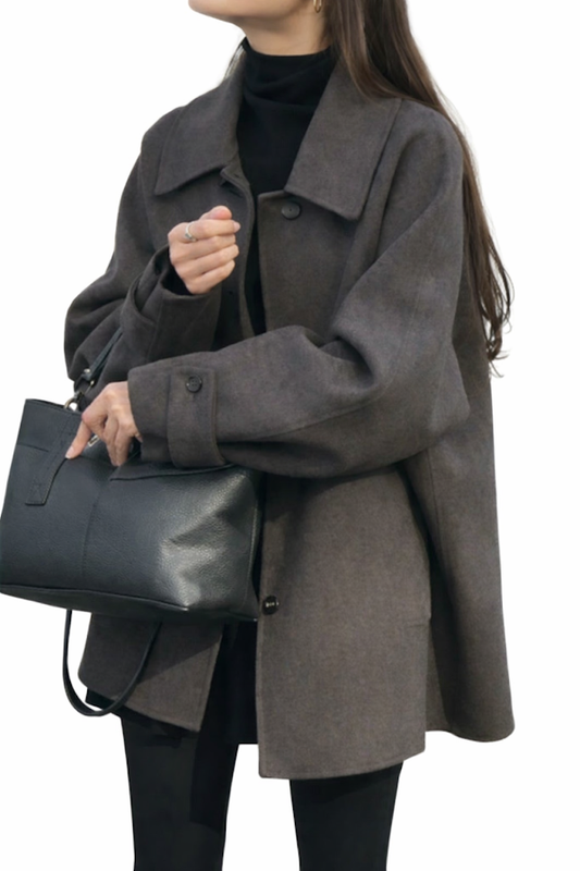 Elena | Manteau à col roulé