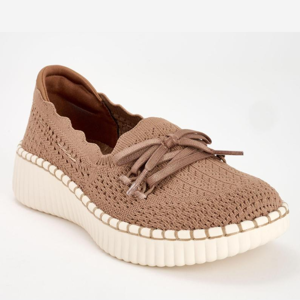 KALYRA┃ Mocassins en tricot avec mousse viscoélastique