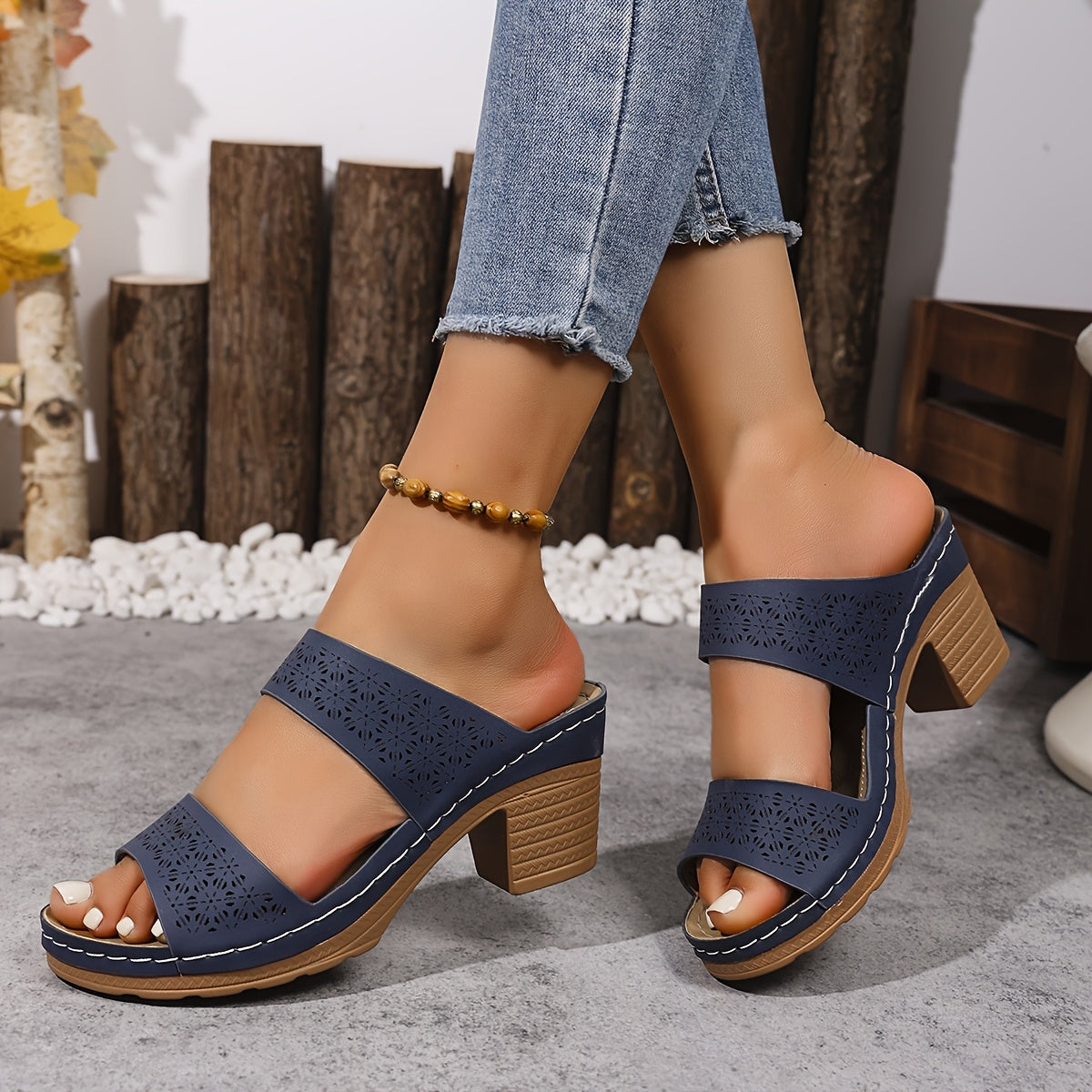 Sandalias ortopédicas elegantes y cómodas Virginie