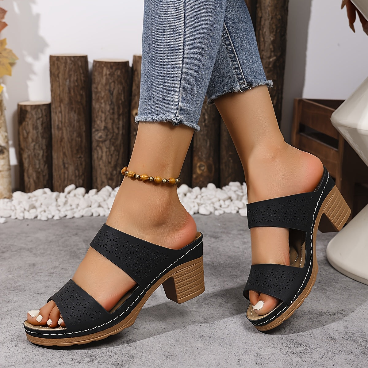 Sandalias ortopédicas elegantes y cómodas Virginie