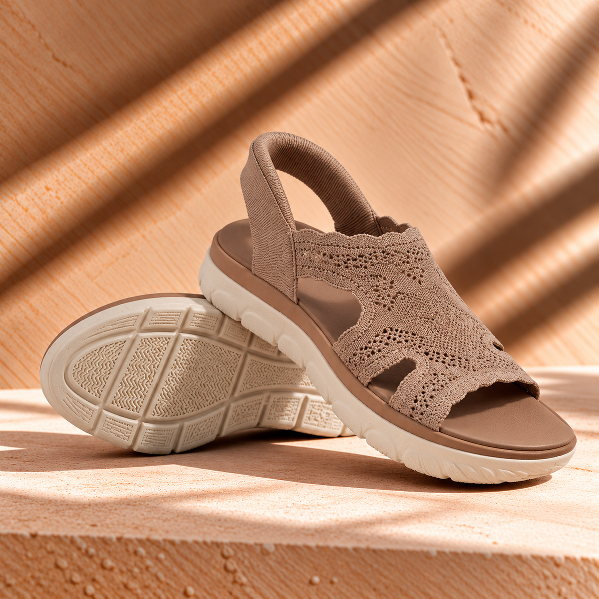 AVELIA | Sandalias de espuma con memoria de forma