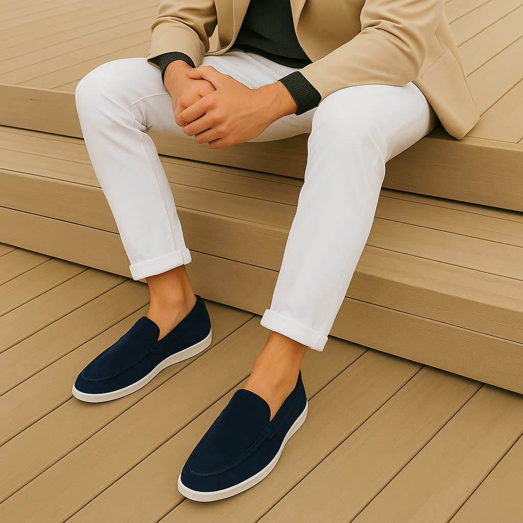 Luigi | Mocasines elegantes de ante