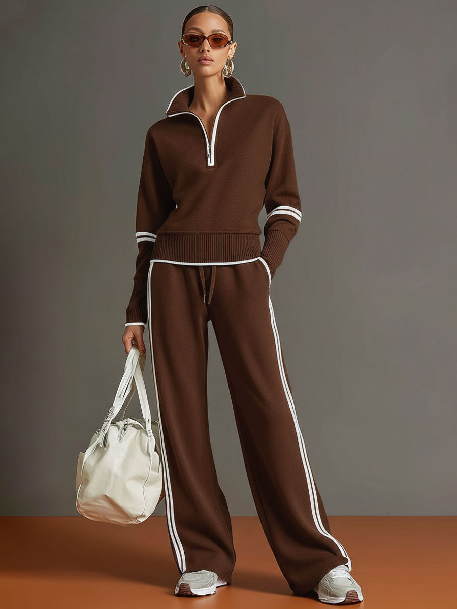 Marietta – blusa y pantalón con brede pijpen