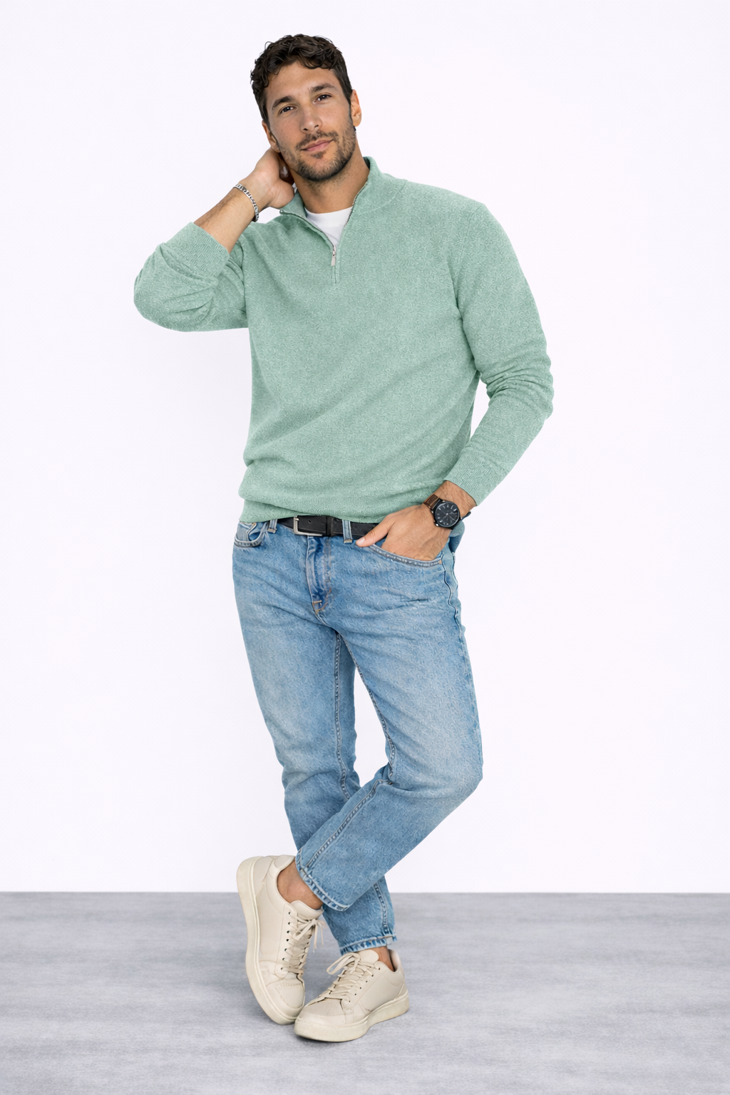 Simon | Sudadera con cremallera
