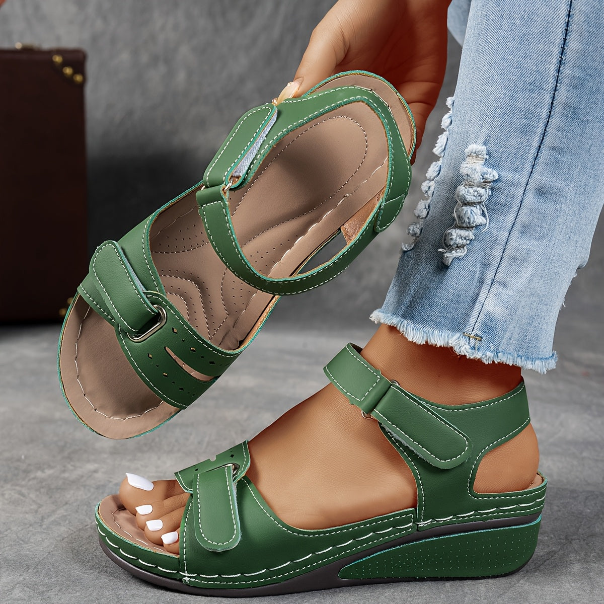 Sandalias ortopédicas cómodas Anaïs