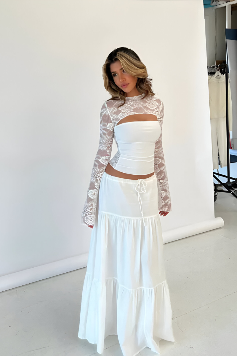 Lia | Elegante conjunto transparente