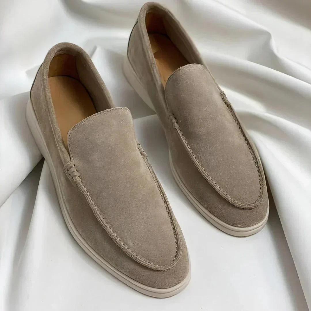 Luigi | Mocasines elegantes de ante