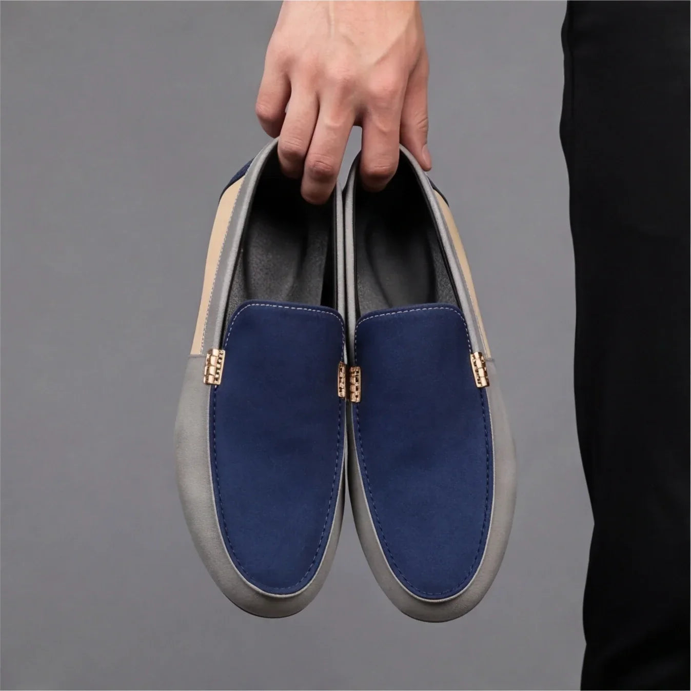 Adriano | Mocasines de lona para hombre