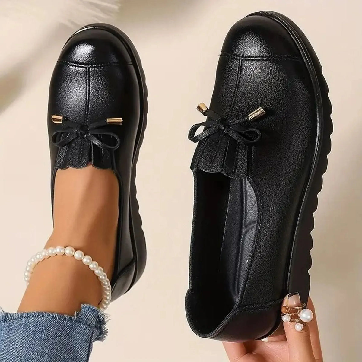Irene | Mocasines cómodos con sujeción integral