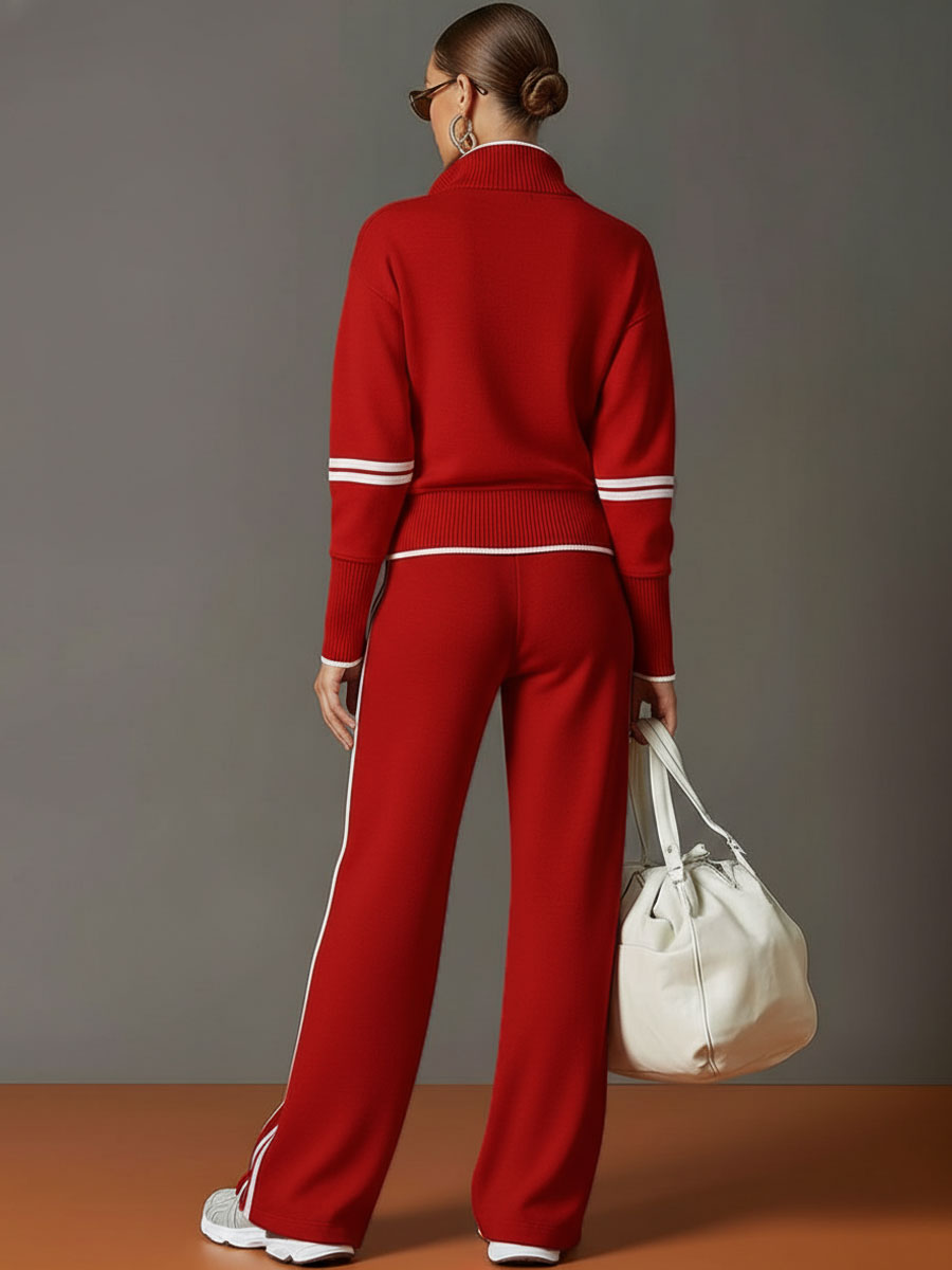 Marietta – blusa y pantalón con brede pijpen