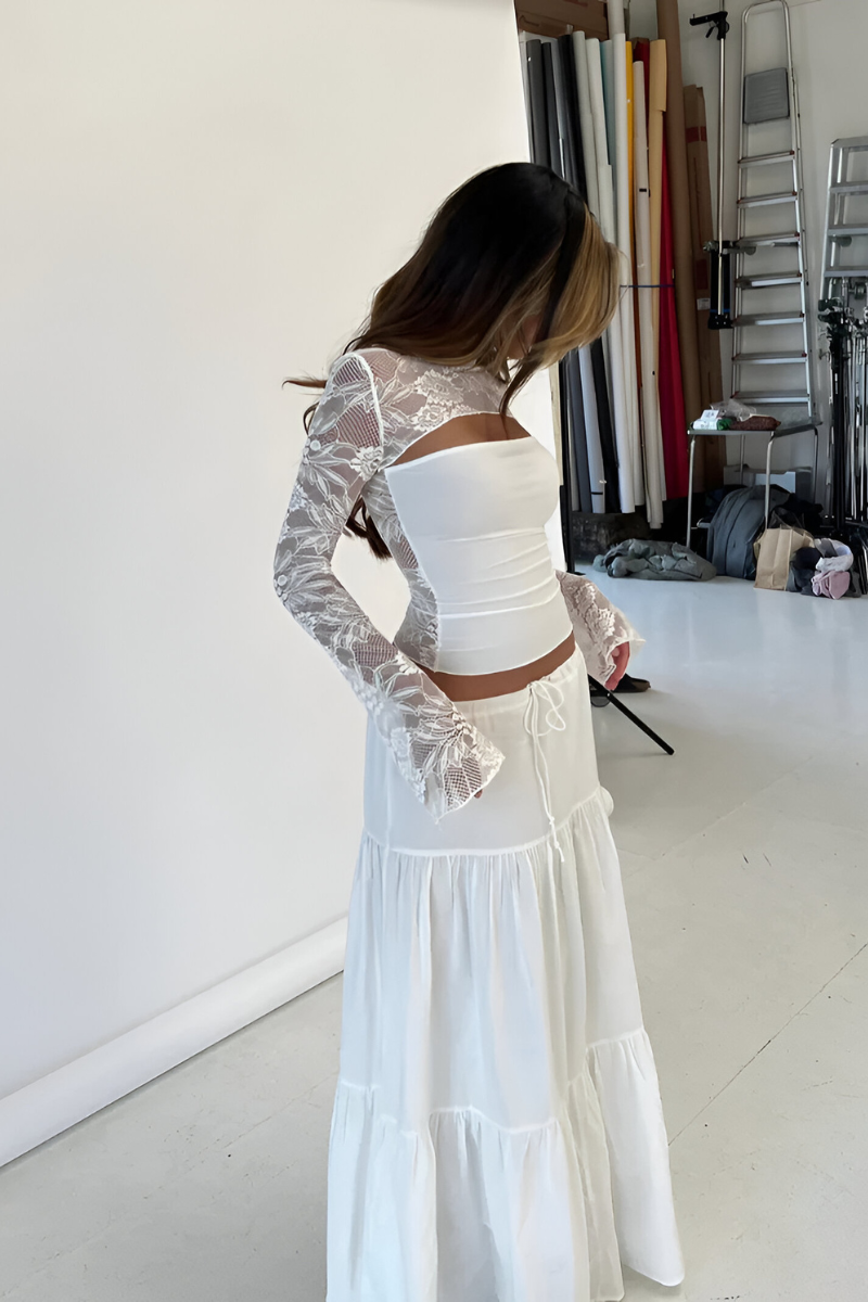 Lia | Elegante conjunto transparente