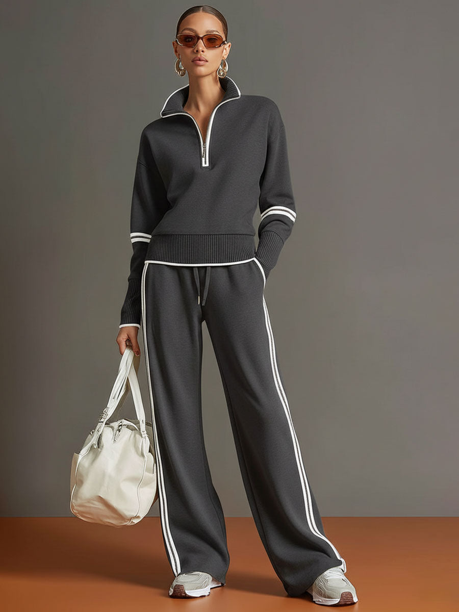 Marietta – blusa y pantalón con brede pijpen