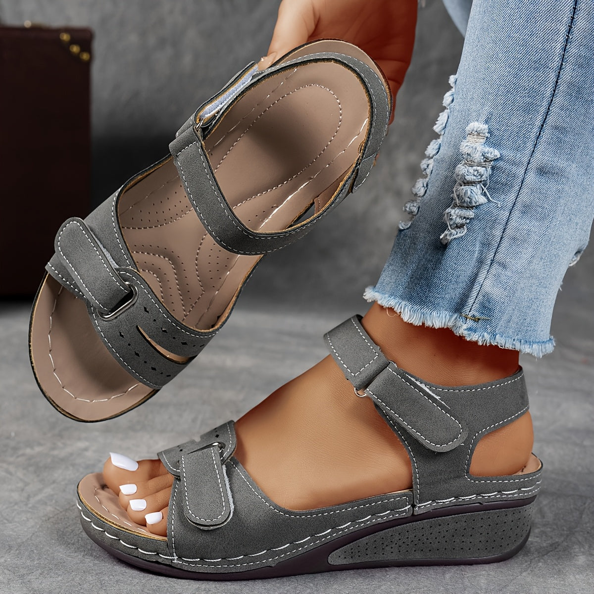 Sandalias ortopédicas cómodas Sophie