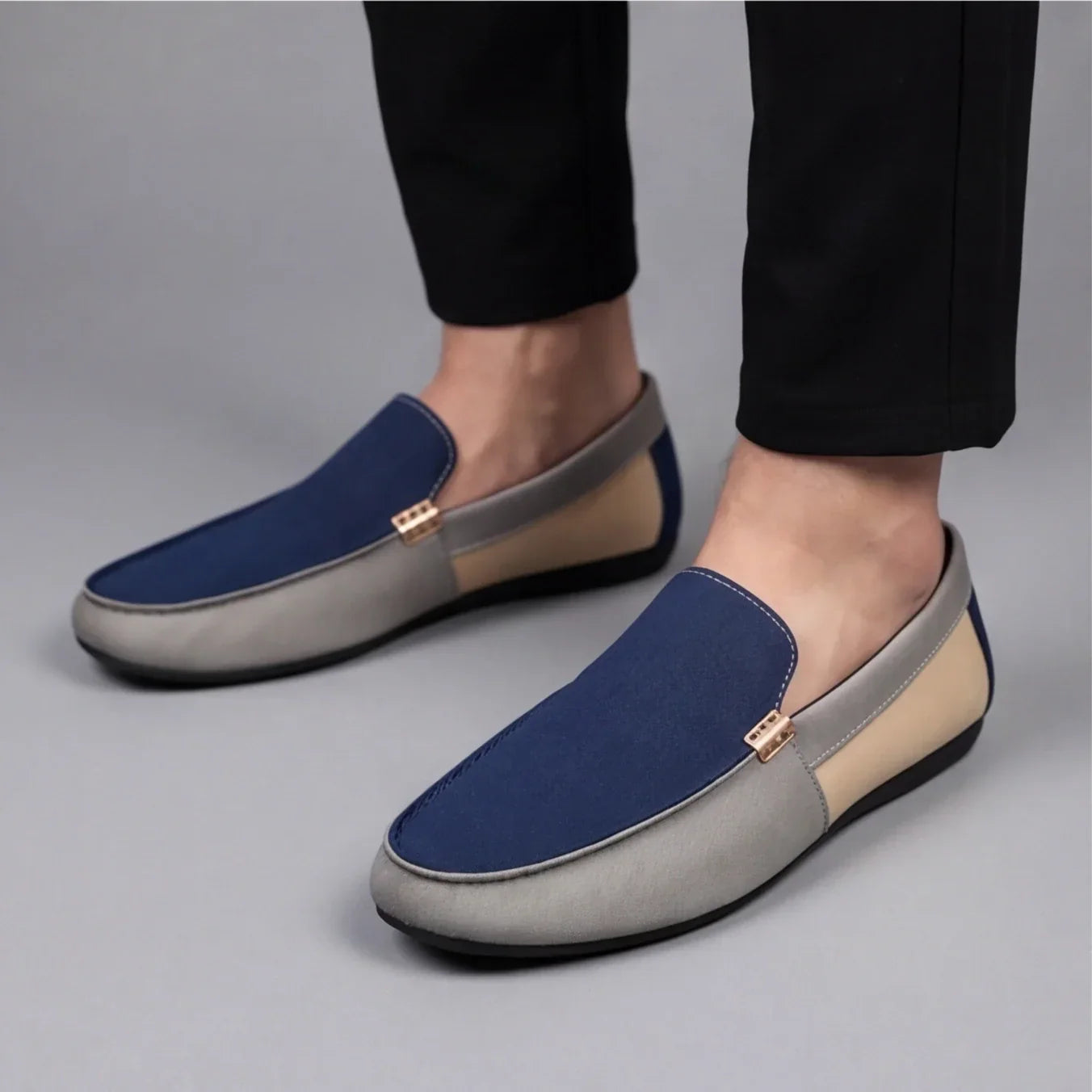 Adriano | Mocasines de lona para hombre