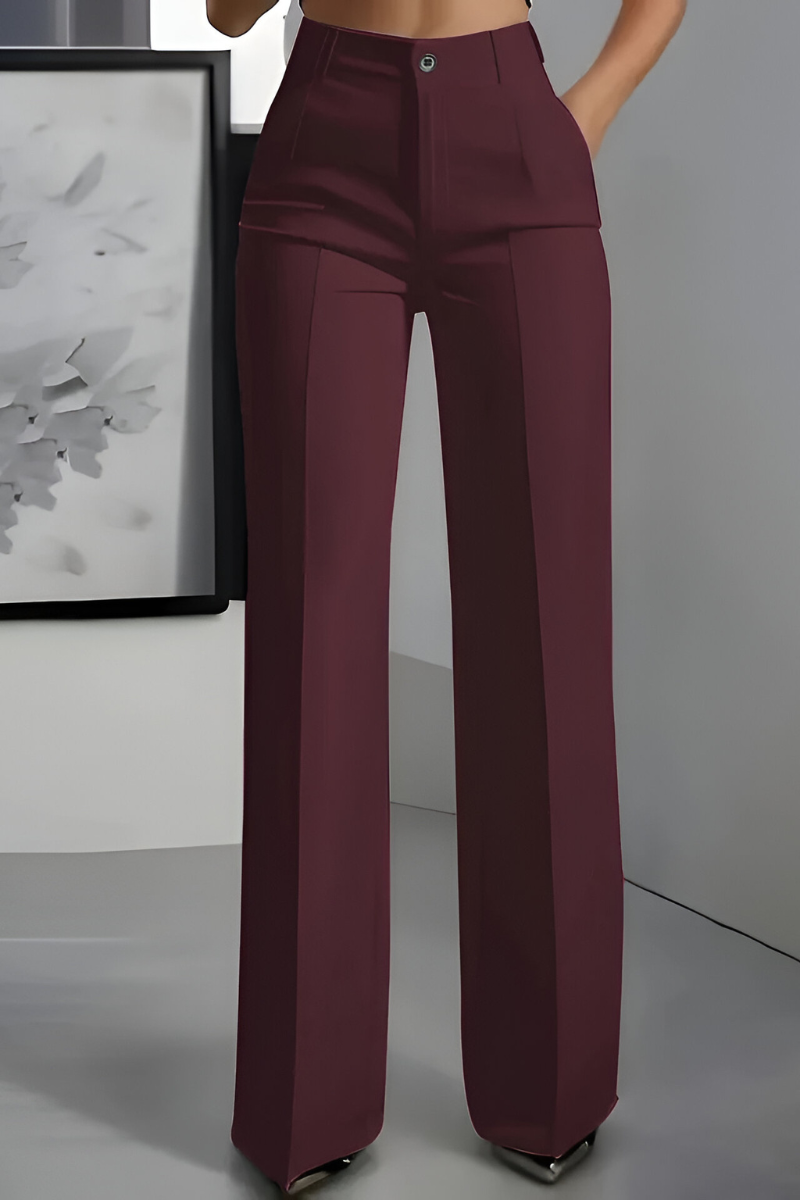 Sofía | Pantalones elegantes de cintura alta