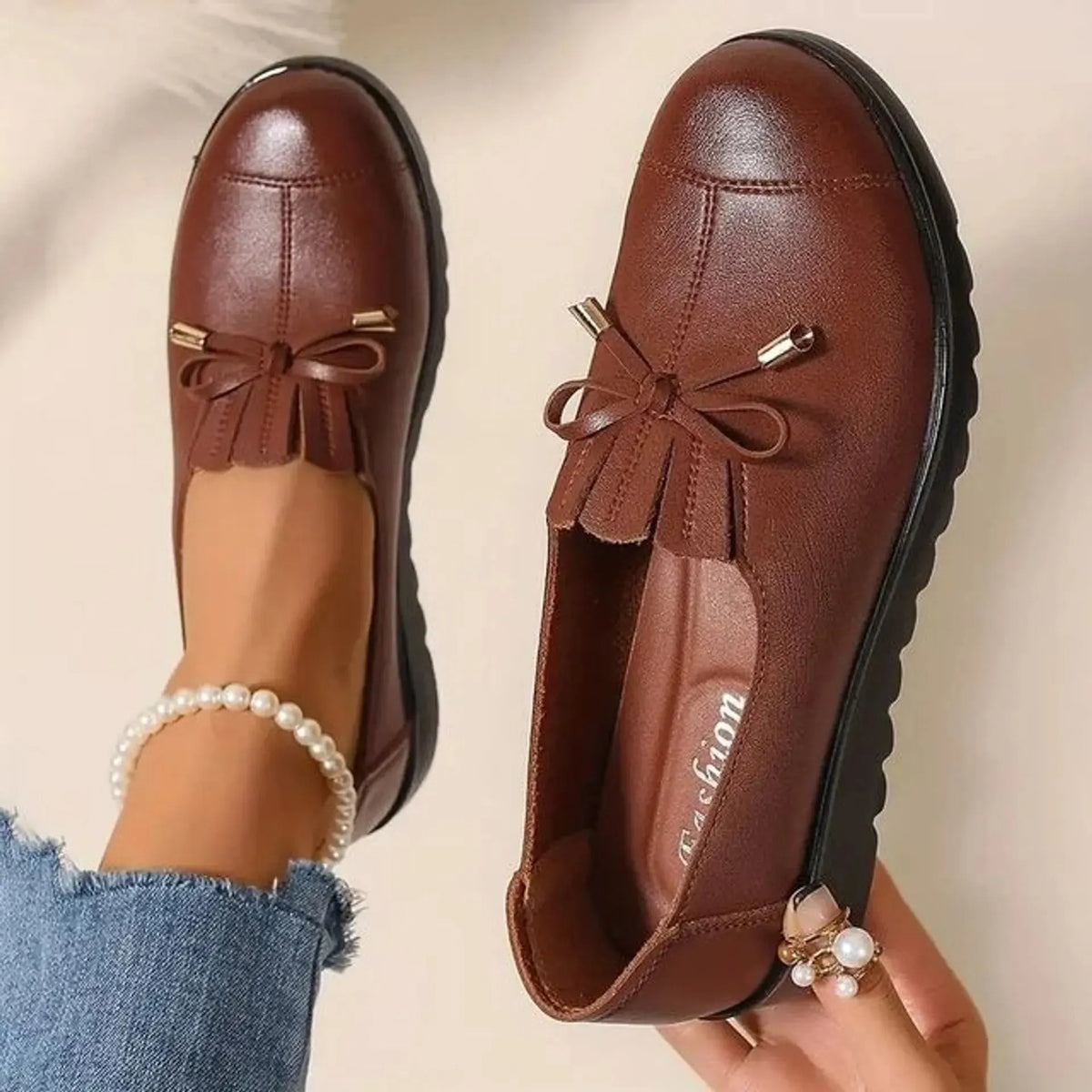 Irene | Mocasines cómodos con sujeción integral