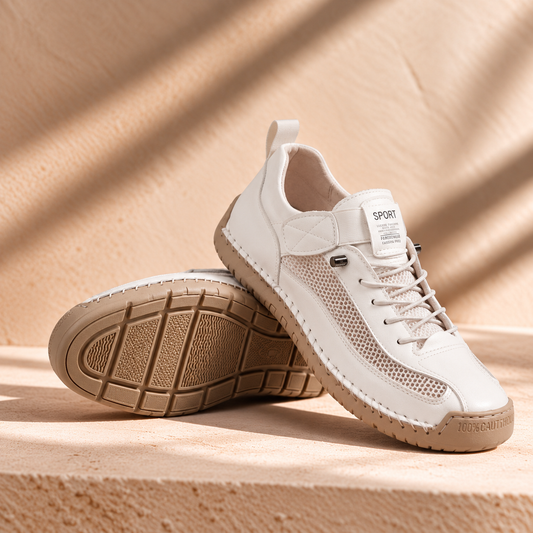 LOVINA| Zapatillas de verano transpirables de malla para mujer