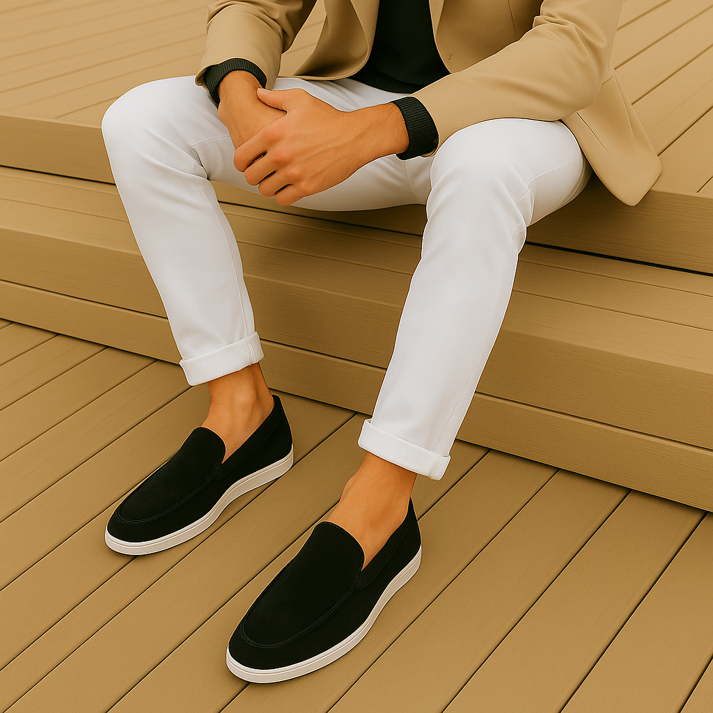 Luigi | Mocasines elegantes de ante