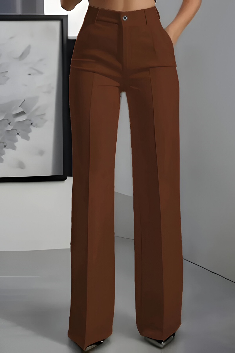 Sofía | Pantalones elegantes de cintura alta