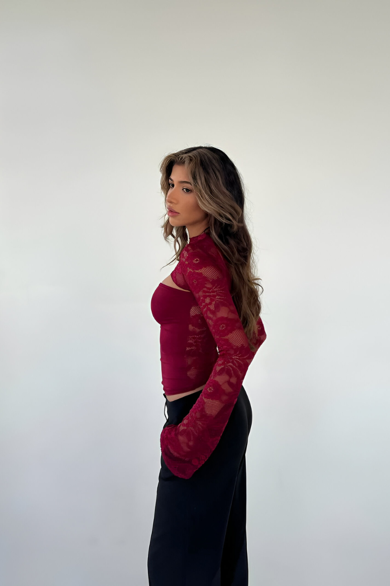 Lia | Elegante conjunto transparente