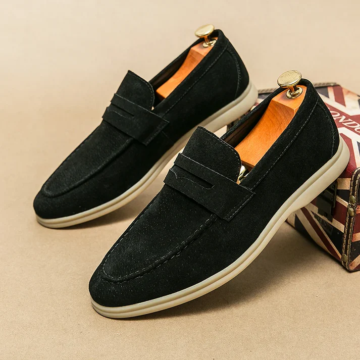 Adrián | Mocasines de ante