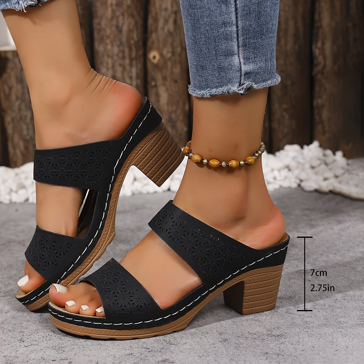 Sandalias ortopédicas elegantes y cómodas Virginie