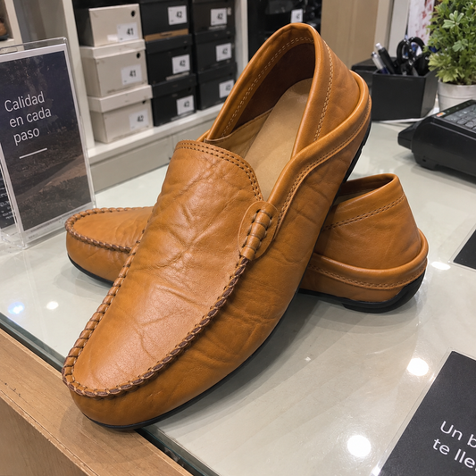 Florence – Mocasines de piel.