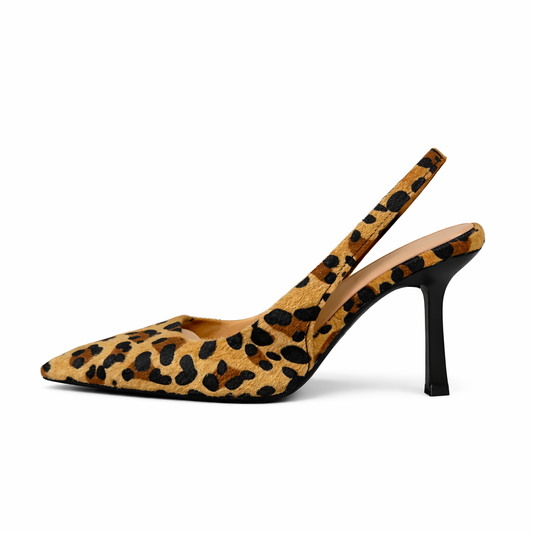 Avery | Zapatos de tacón  con estampado de leopardo