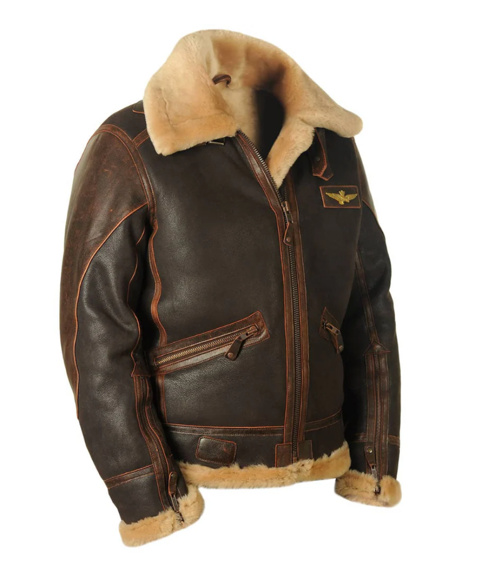 Luis | Chaqueta Aviador Premium