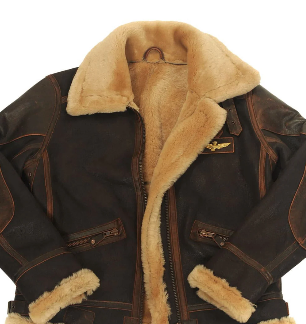 Luis | Chaqueta Aviador Premium