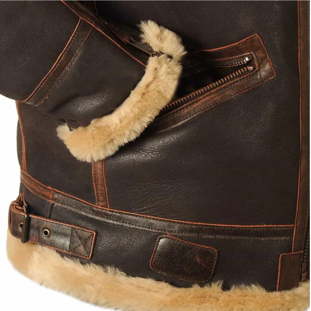 Luis | Chaqueta Aviador Premium
