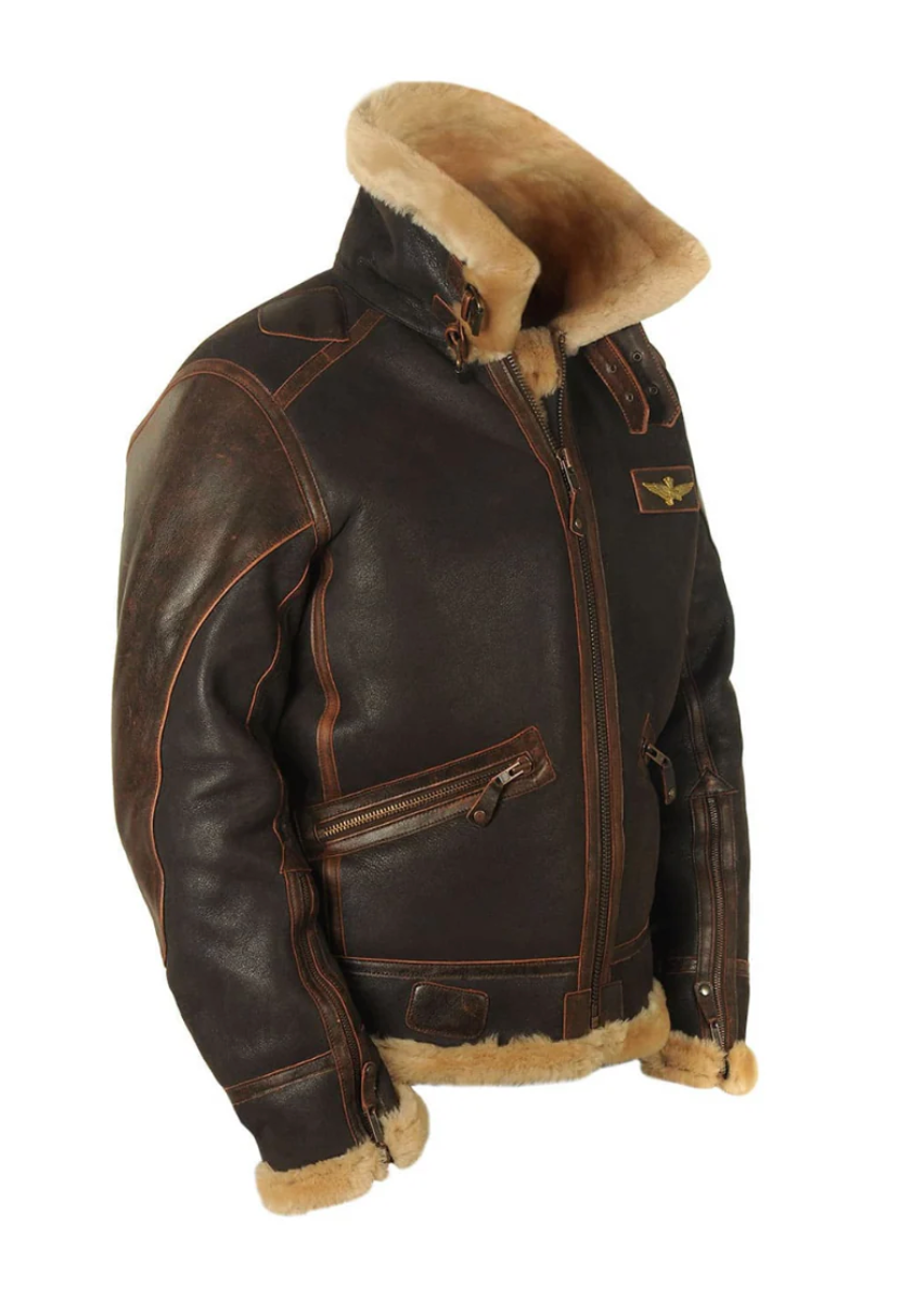 Luis | Chaqueta Aviador Premium