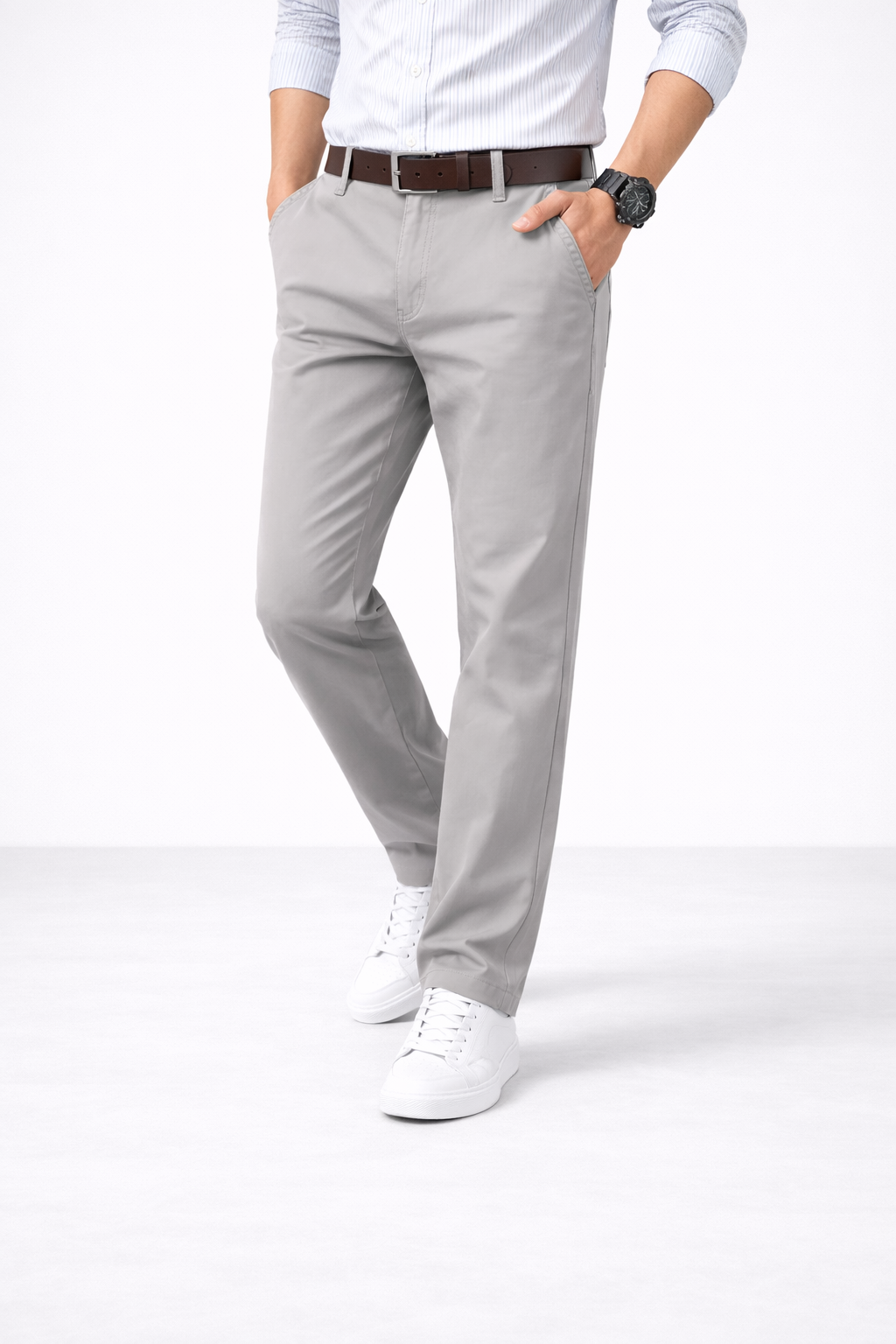 Nolan | Pantalones holgados de algodón para hombre