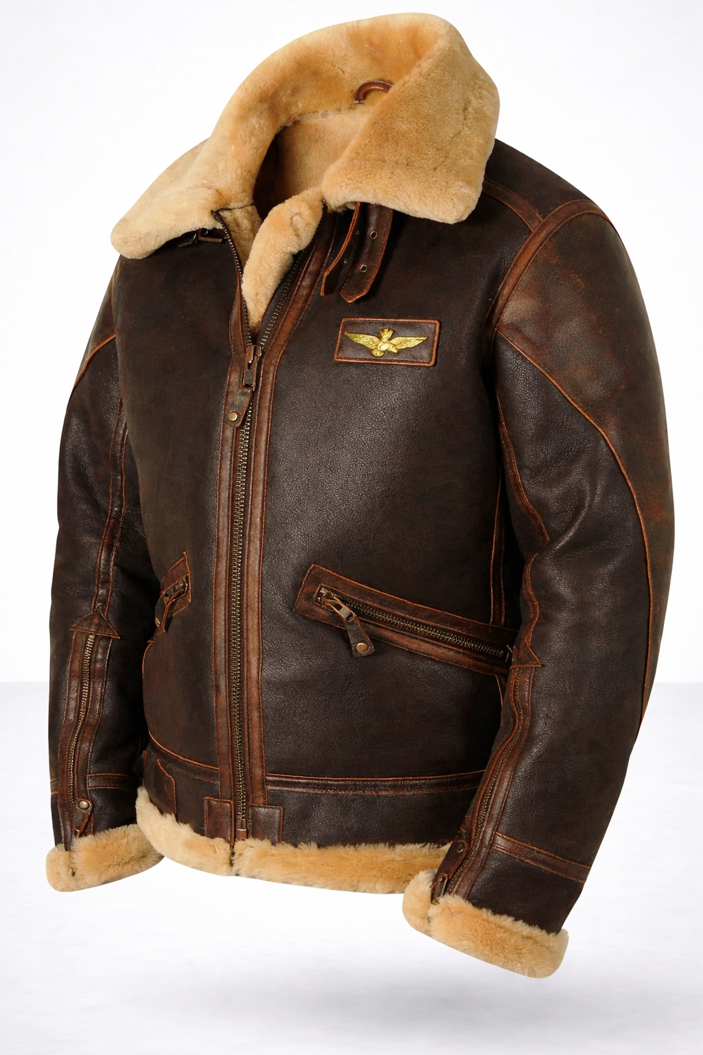Luis | Chaqueta Aviador Premium