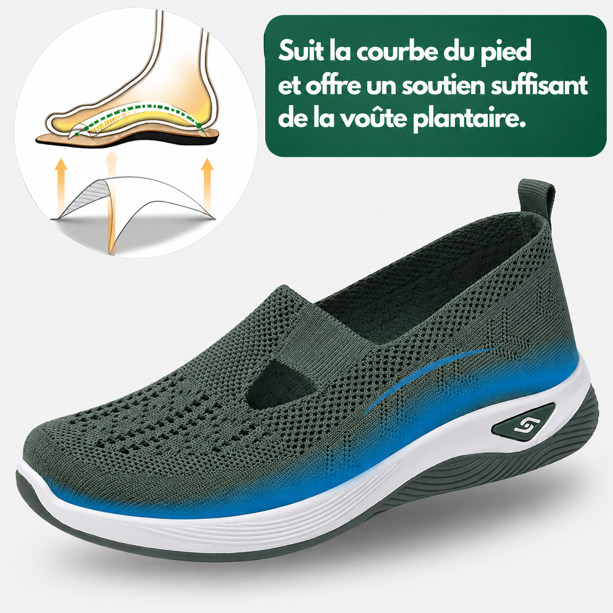AZELIA | Chaussures orthopédiques à enfiler pour un confort maximal