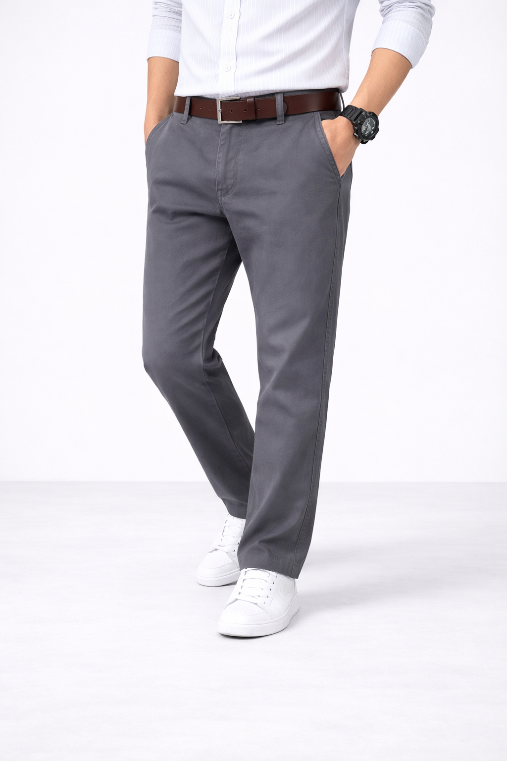 Nolan | Pantalones holgados de algodón para hombre