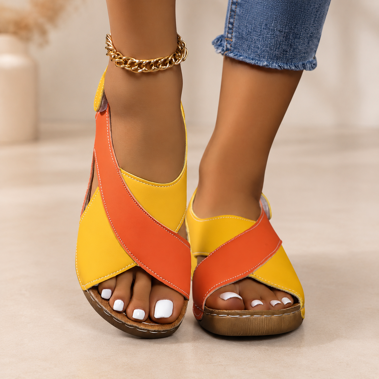 Sandalias ergonómicas y cómodas Brigitte