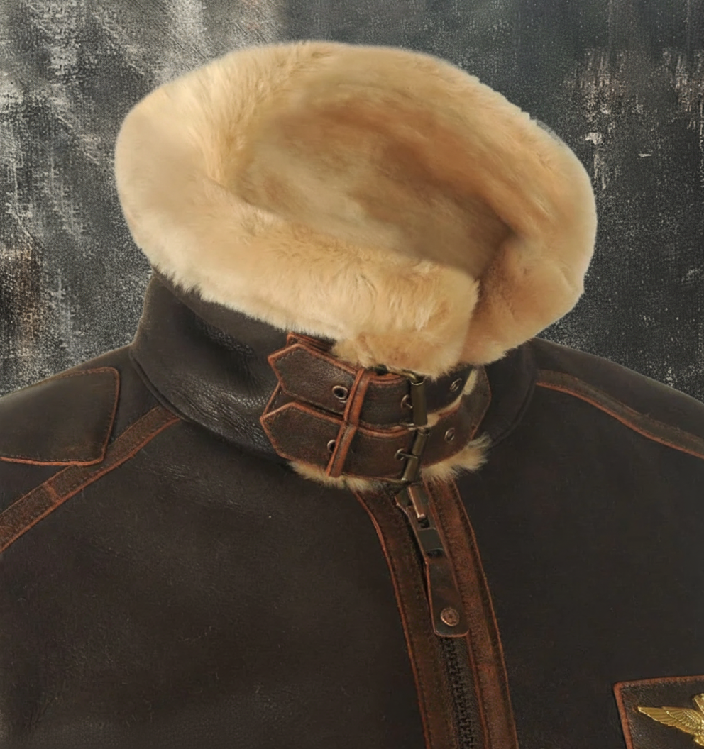 Luis | Chaqueta Aviador Premium