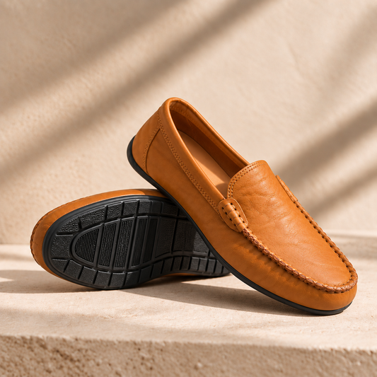 Florence – Mocasines de piel.