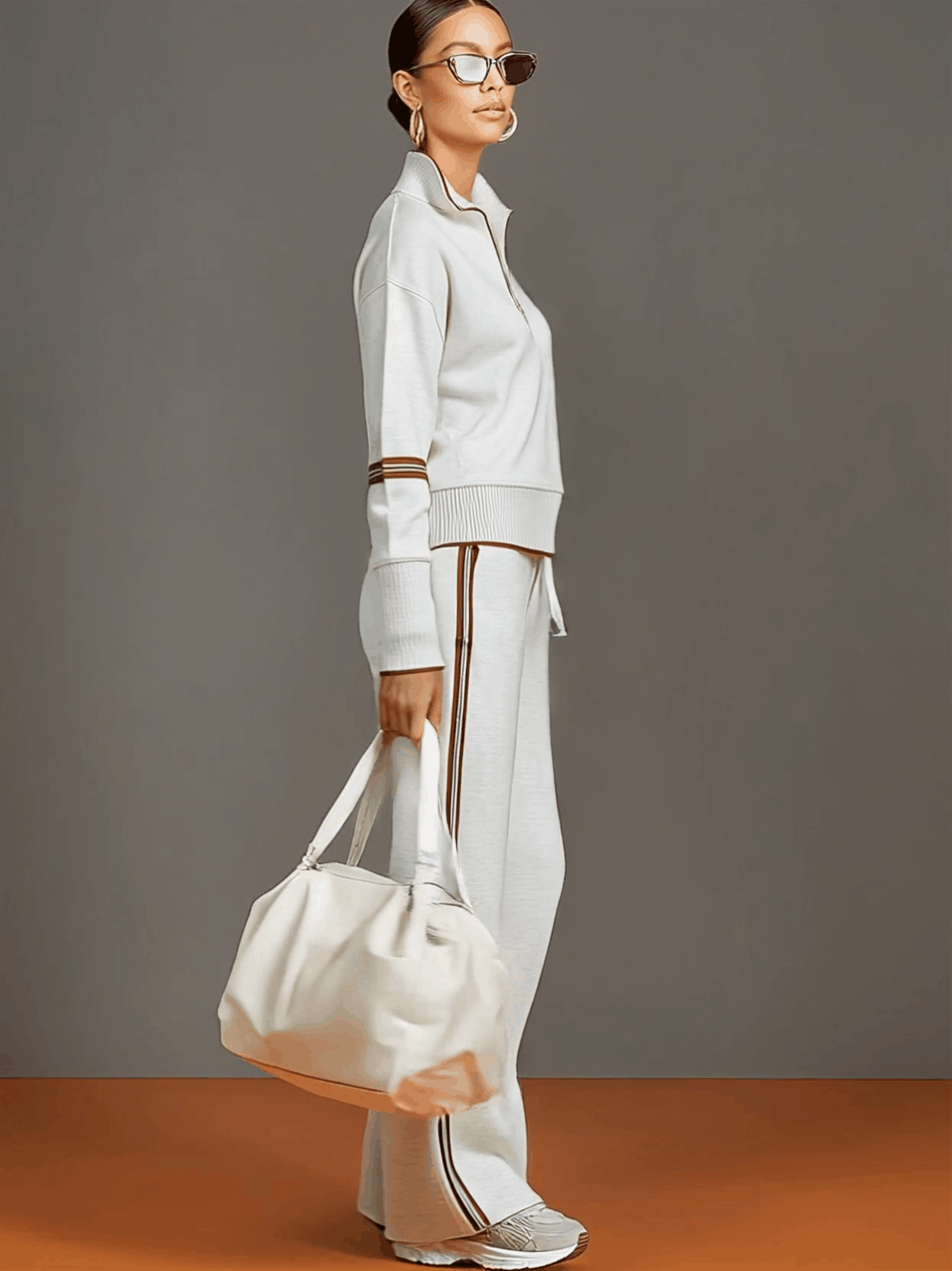 Marietta – blusa y pantalón con brede pijpen