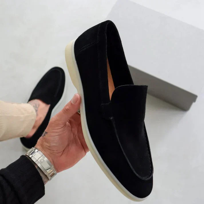 Luigi | Mocasines elegantes de ante