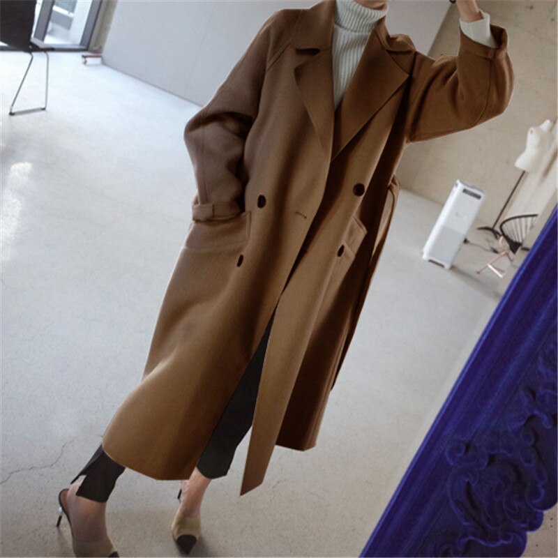Clara | Abrigo Trench de Lana Elegante