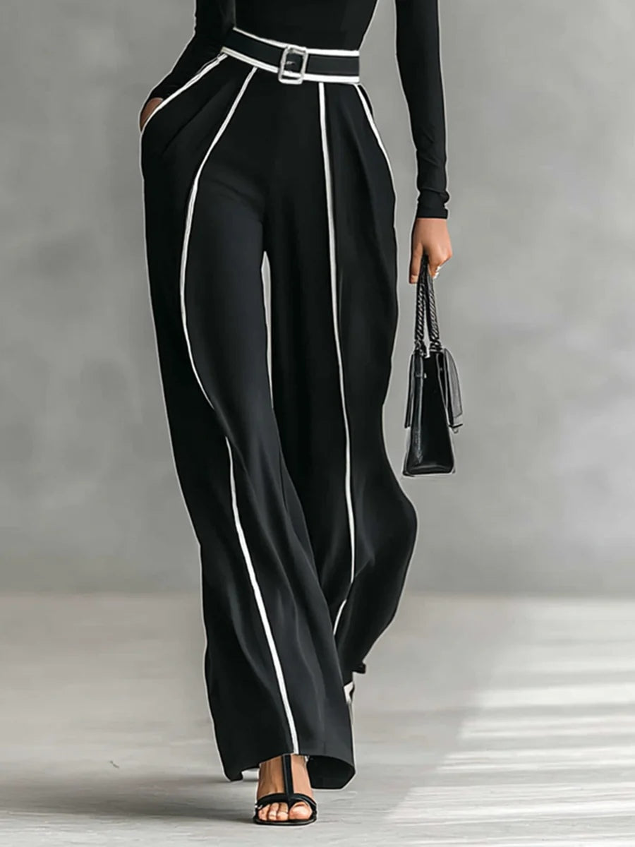 Vera | Conjunto elegante con detalles en contraste