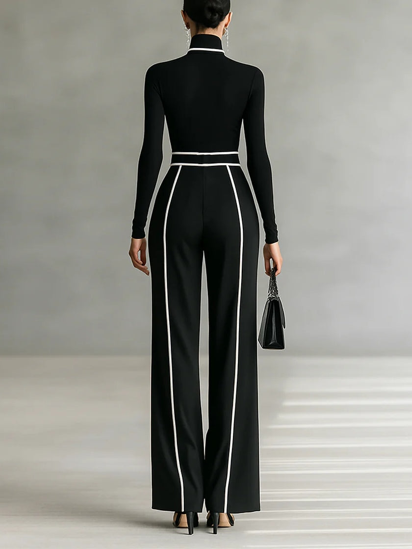 Vera | Conjunto elegante con detalles en contraste