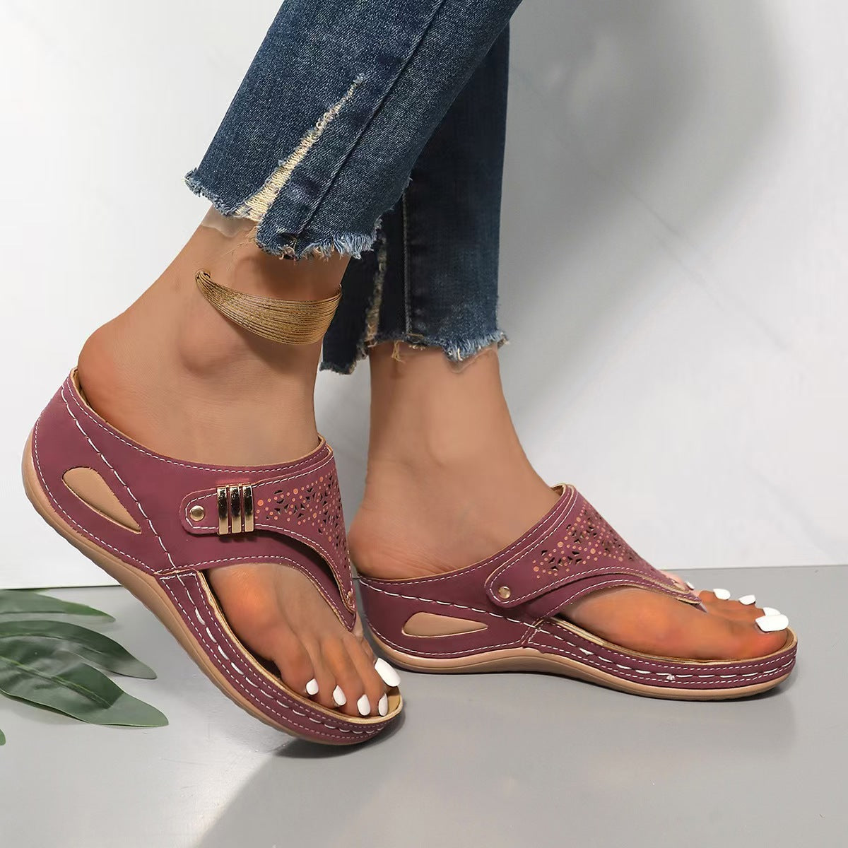 Archella | Sandales compensées confortables et offrant un bon maintien